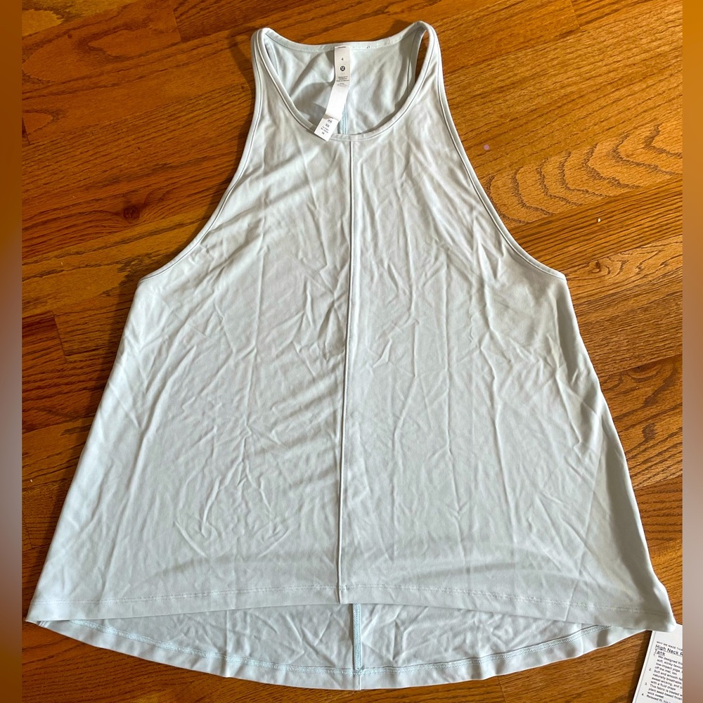 Lululemon high neck racerback tank . Worn once